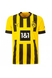 Borussia Dortmund Fotballdrakt Hjemme Klær 2022-23 Korte ermer